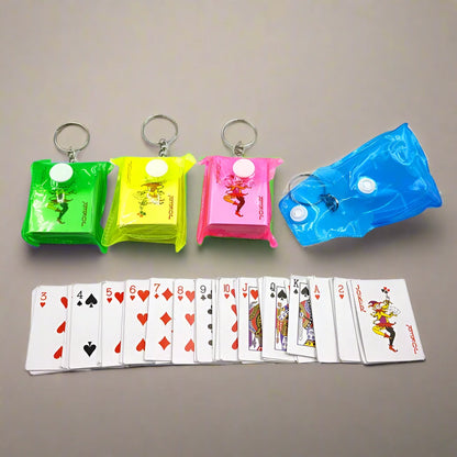 Mini Playing Cards Keyring