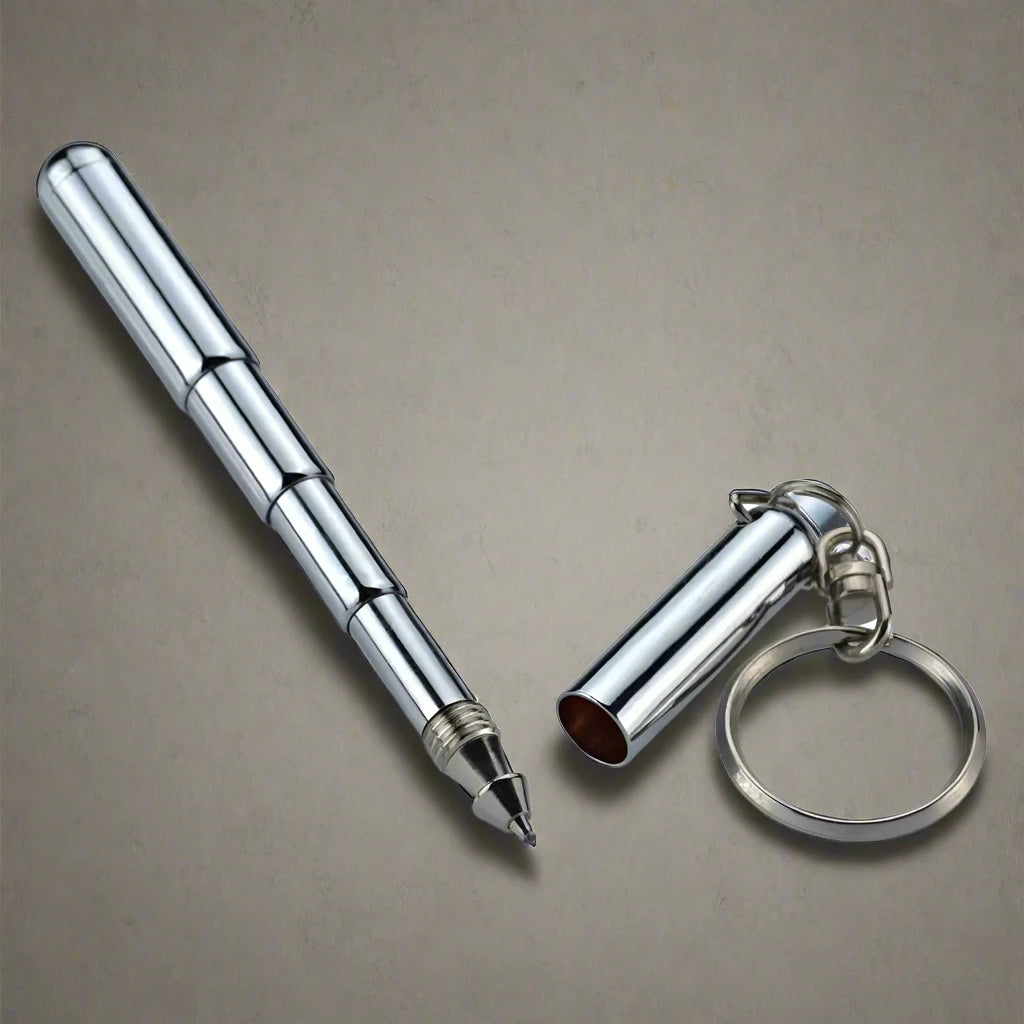 Retractable Pen Keychain